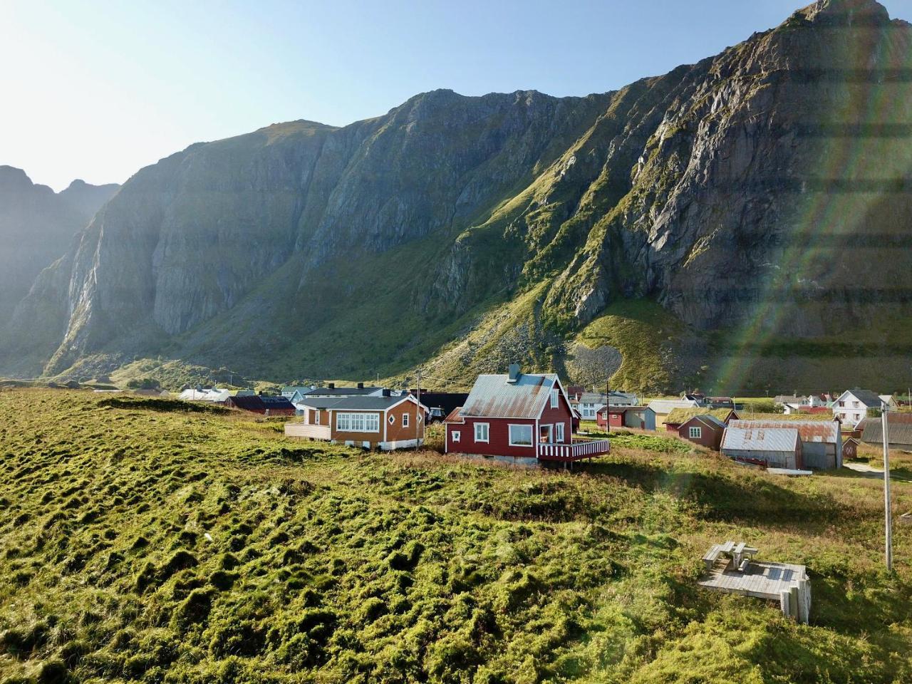 Seaside View Lofoten Bostad Buitenkant foto